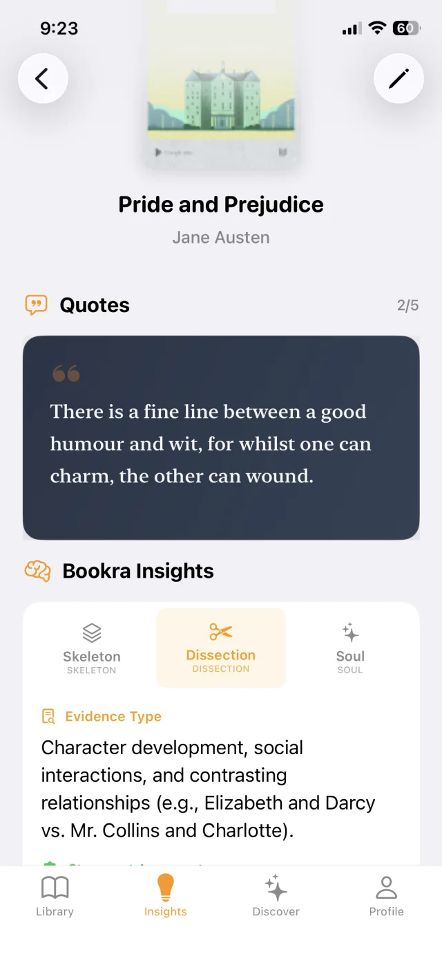 Bookra AI X-Ray book analysis